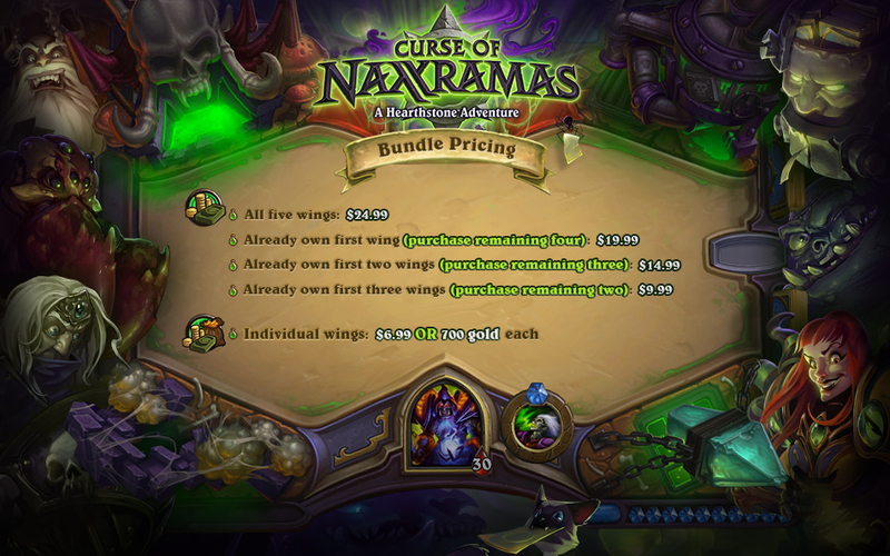 Illustration for article titled New Hearthstone: Curse of Naxxramas details released